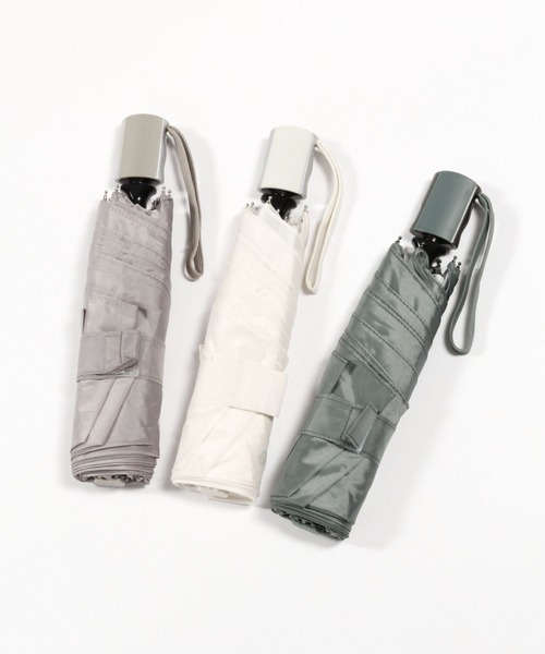 LAKOLE（ラコレ）の「自動開閉折り畳み傘 / 980234（折りたたみ傘・レディース・グレー/ブラック/アイボリー/グリーン・FREE）」の16枚目の写真
