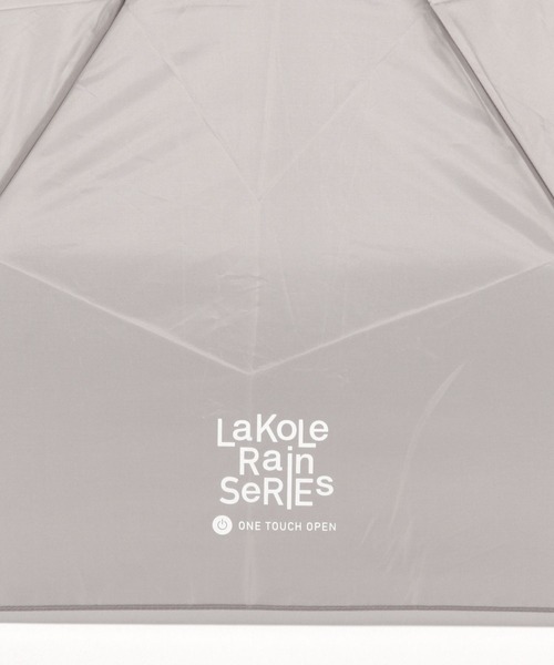 LAKOLE（ラコレ）の「自動開閉折り畳み傘 / 980234（折りたたみ傘・レディース・グレー/ブラック/アイボリー/グリーン・FREE）」の17枚目の写真