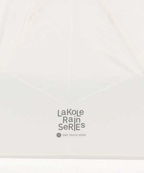 LAKOLE（ラコレ）の「自動開閉折り畳み傘 / 980234（折りたたみ傘・レディース・グレー/ブラック/アイボリー/グリーン・FREE）」の18枚目の写真