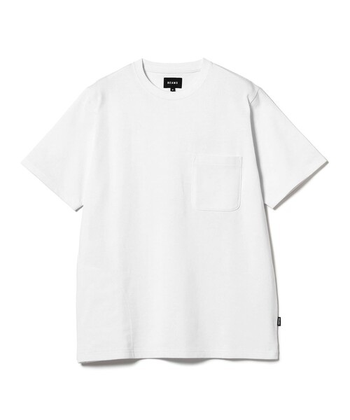 BEAMS(ビームス)の「BEAMS / ヘビーウエイト ポケット Tシャツ 24SS(Tシャツ/カットソー・メンズ・ブラック/オリーブ/ホワイト/ネイビー・S/M/L/XL)」の19枚目の写真