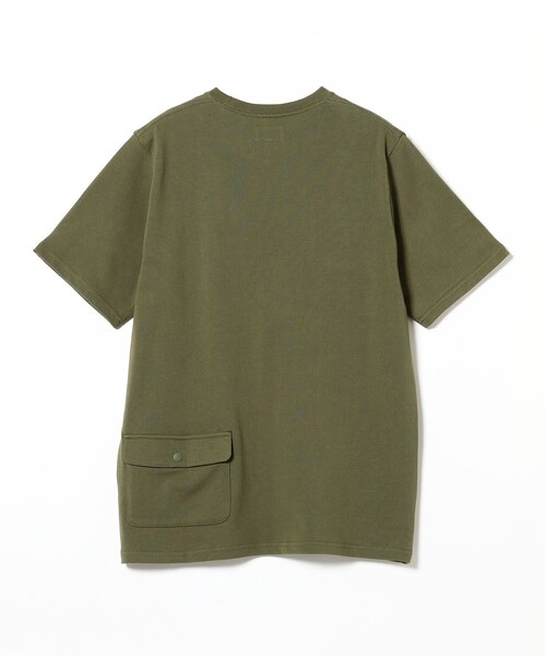 BEAMS(ビームス)の「BEAMS / ヘビーウエイト ポケット Tシャツ 24SS(Tシャツ/カットソー・メンズ・ブラック/オリーブ/ホワイト/ネイビー・S/M/L/XL)」の14枚目の写真