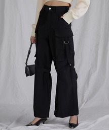 PRANK PROJECT | 【24SPRING PRE ORDER】クラッシュサテンボンテージパンツ / Crushed Satin Bondage Pants(その他パンツ)