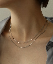 ORLEAN | 【ORLEAN】 ２連華奢チェーンネックレス サージカルステンレス(ネックレス)