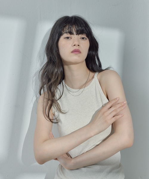 ORLEAN(オルレアン)の「【ORLEAN】 2連華奢チェーンネックレス サージカルステンレス(ネックレス・レディース・ゴールド/シルバー・フリー)」の4枚目の写真