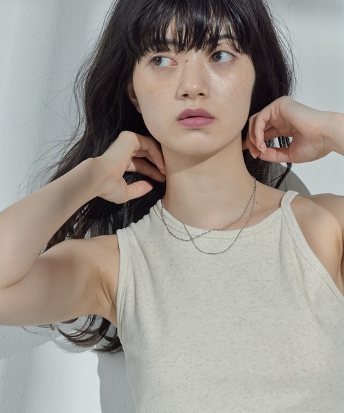 ORLEAN(オルレアン)の「【ORLEAN】 2連華奢チェーンネックレス サージカルステンレス(ネックレス・レディース・ゴールド/シルバー・フリー)」の16枚目の写真