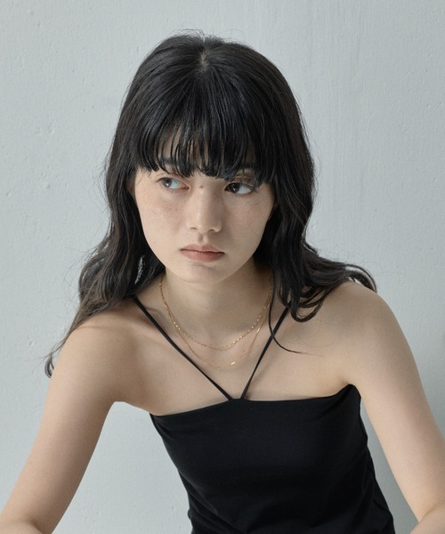 ORLEAN(オルレアン)の「【ORLEAN】 2連華奢チェーンネックレス サージカルステンレス(ネックレス・レディース・ゴールド/シルバー・フリー)」の18枚目の写真