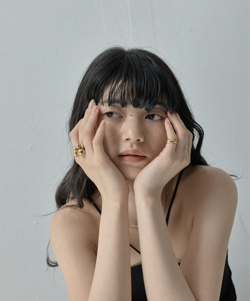 ORLEAN(オルレアン)の「【ORLEAN】 2連華奢チェーンネックレス サージカルステンレス(ネックレス・レディース・ゴールド/シルバー・フリー)」の8枚目の写真
