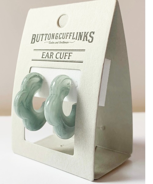 BUTTON＆CUFFLINKS（ボタンアンドカフリンクス）の「BUTTON＆CUFFLINKS　ボタンアンドカフリンクス：お花/ 変形 ピアス（ピアス（両耳用）・レディース・レッド/グリーン/レッド系その他/オフホワイト/イエロー・FREE）」の13枚目の写真