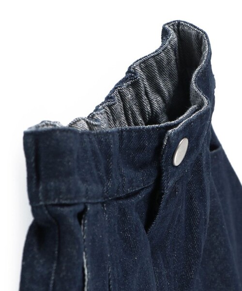 EDWIN（エドウィン）の「【Ou? by EDWIN】デニムフレアスカート（デニムスカート・キッズ・ネイビー・110/150/100/140/120/130）」の7枚目の写真