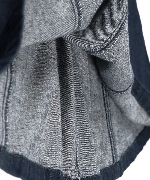 EDWIN（エドウィン）の「【Ou? by EDWIN】デニムフレアスカート（デニムスカート・キッズ・ネイビー・110/150/100/140/120/130）」の11枚目の写真