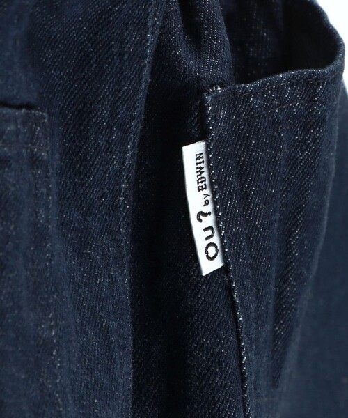 EDWIN（エドウィン）の「【Ou? by EDWIN】デニムフレアスカート（デニムスカート・キッズ・ネイビー・110/150/100/140/120/130）」の13枚目の写真