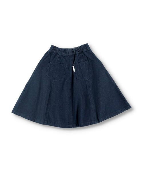 EDWIN（エドウィン）の「【Ou? by EDWIN】デニムフレアスカート（デニムスカート・キッズ・ネイビー・110/150/100/140/120/130）」の14枚目の写真