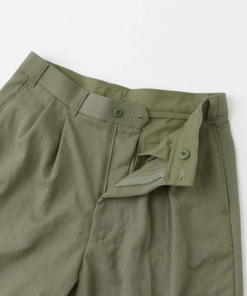 FORK&SPOON（フォークアンドスプーン）の「FORK&SPOON　TRツータックパンツ（その他パンツ・メンズ・ブラック/グリーン系その他・4/5）」の11枚目の写真