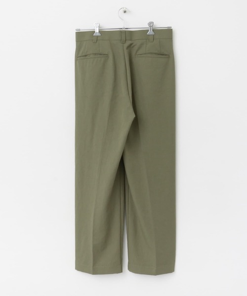 FORK&SPOON（フォークアンドスプーン）の「FORK&SPOON　TRツータックパンツ（その他パンツ・メンズ・ブラック/グリーン系その他・4/5）」の10枚目の写真
