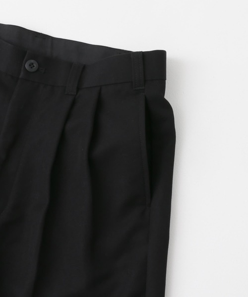 FORK&SPOON（フォークアンドスプーン）の「FORK&SPOON　TRツータックパンツ（その他パンツ・メンズ・ブラック/グリーン系その他・4/5）」の9枚目の写真