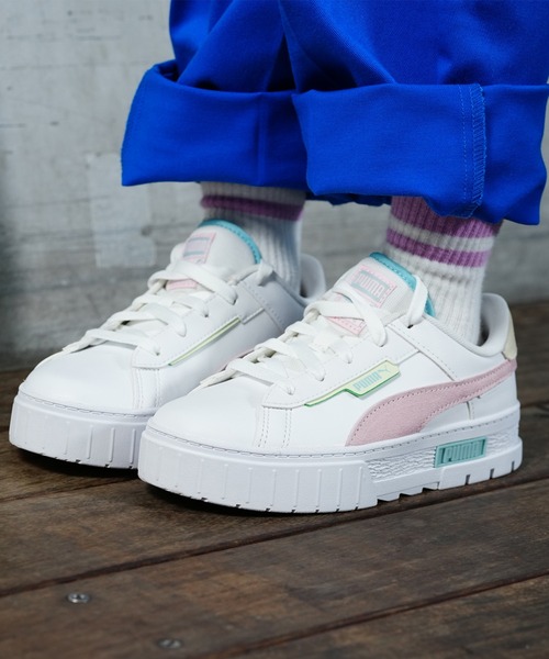 フィカス　確認用　購入不可 セール】PUMA/プーマ キッズ スニーカー メイズ クラッシュド