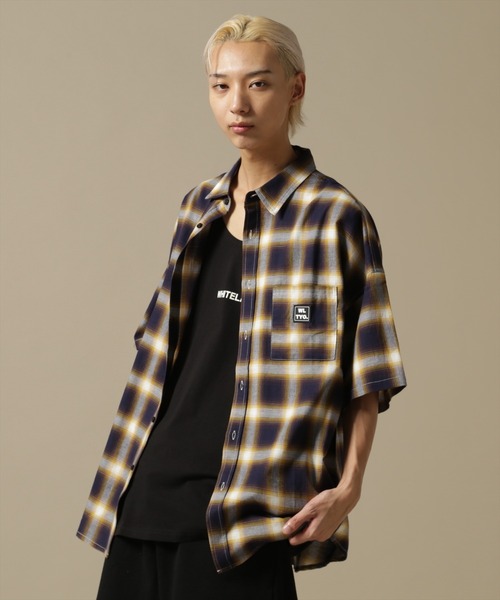 WHITELAND（ホワイトランド）の「【WEB&DEPOT限定】WHITELAND/ホワイトランド/OWL/LOGO TT/オーバーサイズ タンクトップ（タンクトップ・メンズ・ブラック/カーキ/ホワイト・F）」の14枚目の写真