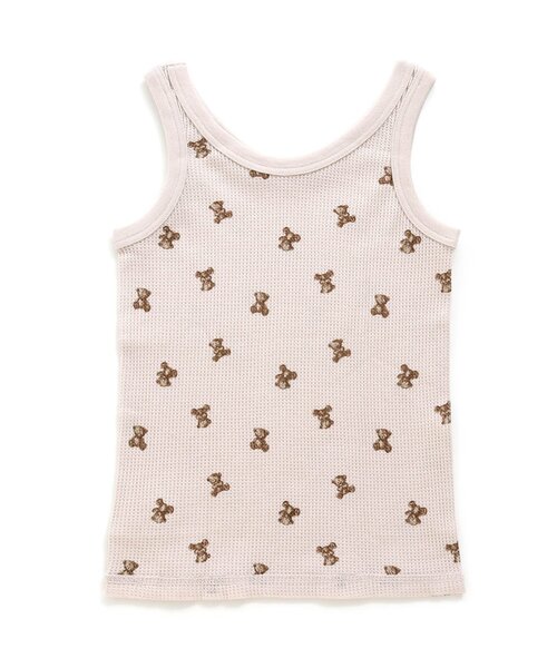 apres les cours（アプレレクール）の「BOYSワッフルタンクトップ（タンクトップ・キッズ・アイボリー/ベージュ・80/90/100/110/120/130）」の10枚目の写真