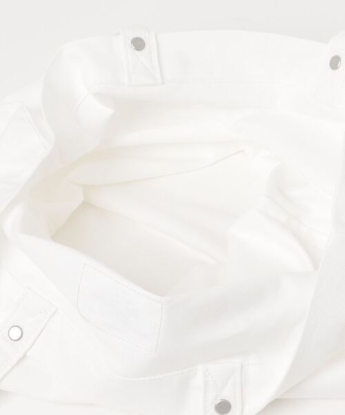 OMNIGOD（オムニゴッド）の「[OMNIGOD womens / オムニゴッド] ライトチノレッスントート（トートバッグ・レディース・ホワイト・FREE）」の12枚目の写真