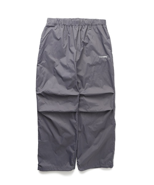 Subciety（サブサエティ）の「TUCK NYLON PANTS（その他パンツ・メンズ・ネイビー/パープル/ブラック/グレー・SMALL/MEDIUM/LARGE/X-LARGE/XX-LARGE）」の7枚目の写真
