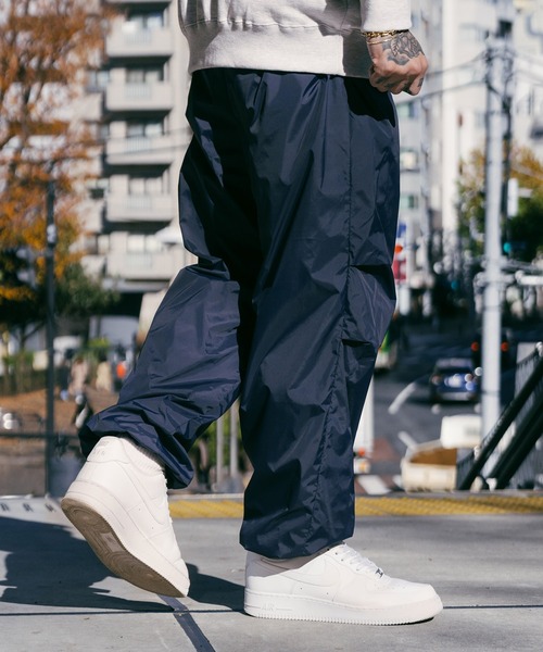 Subciety（サブサエティ）の「TUCK NYLON PANTS（その他パンツ・メンズ・ネイビー/パープル/ブラック/グレー・SMALL/MEDIUM/LARGE/X-LARGE/XX-LARGE）」の21枚目の写真