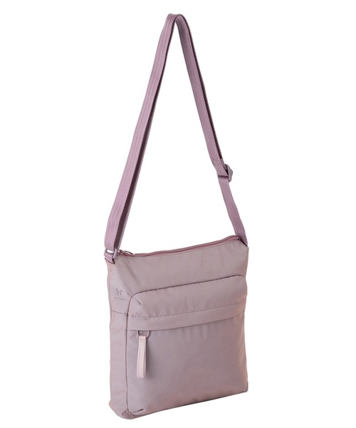 World Traveler(ワールドトラベラー)の「World Traveler/ワールドトラベラー ミラ ショルダーバッグ No.17531(ショルダーバッグ・メンズ・ベージュ/ピンク系1/ブラック・FREE)」の3枚目の写真
