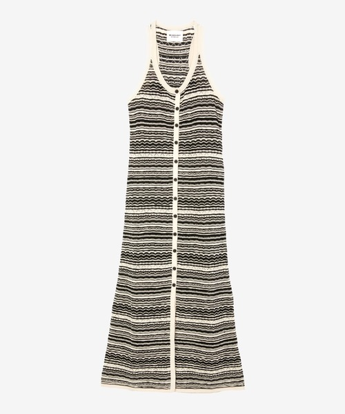 MARANT ETOILE(マランエトワール)の「ニットワンピース(ワンピース・レディース・ピンク系/ブラック系・36/34)」の2枚目の写真