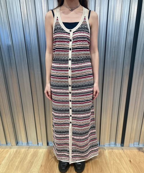 MARANT ETOILE(マランエトワール)の「ニットワンピース(ワンピース・レディース・ピンク系/ブラック系・36/34)」の8枚目の写真