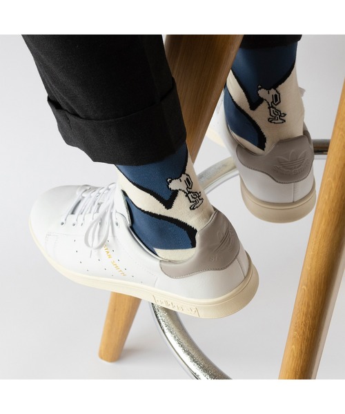 CHICSTOCKS（シックストックス）の「SNOOPY×CHICSTOCKS［SNOOPYハート］（ソックス/靴下・レディース・ダークグレー/ダークブラウン/ネイビー/アイボリー・SMALL/MEDIUM/LARGE）」の17枚目の写真