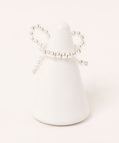 pearl ribbon ring（リング）｜jumelle（ジュメロ）の