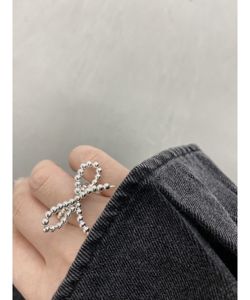 pearl ribbon ring（リング）｜jumelle（ジュメロ）の