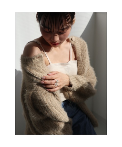 JUMELLE(ジュメロ)の「pearl ribbon ring(リング・レディース・シルバー・FREE)」の17枚目の写真