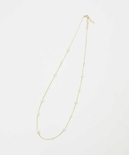 abahouse mavie（アバハウスマヴィ）の「チェーンパールネックレス（ネックレス・レディース・ゴールド/シルバー・フリー）」の12枚目の写真