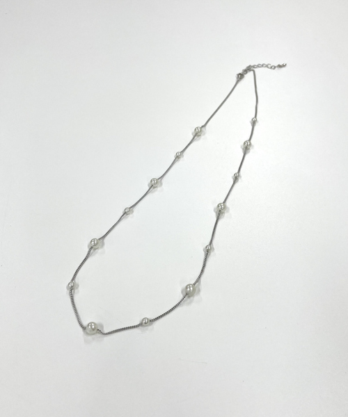abahouse mavie（アバハウスマヴィ）の「チェーンパールネックレス（ネックレス・レディース・ゴールド/シルバー・フリー）」の14枚目の写真