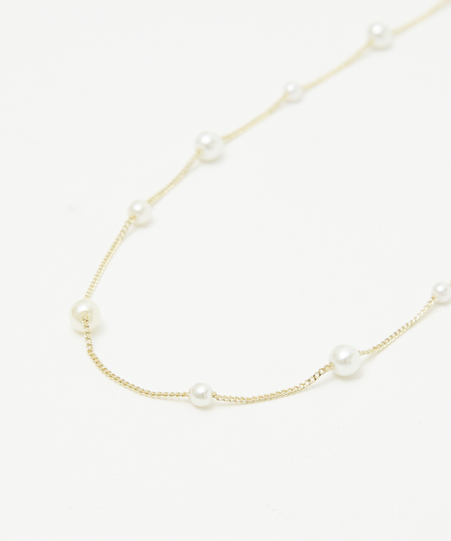 abahouse mavie（アバハウスマヴィ）の「チェーンパールネックレス（ネックレス・レディース・ゴールド/シルバー・フリー）」の16枚目の写真