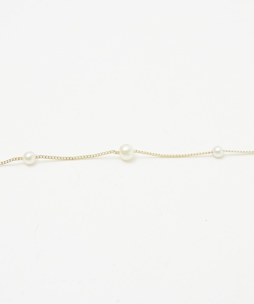 abahouse mavie（アバハウスマヴィ）の「チェーンパールネックレス（ネックレス・レディース・ゴールド/シルバー・フリー）」の8枚目の写真