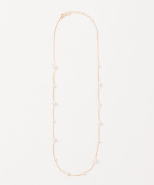 abahouse mavie（アバハウスマヴィ）の「チェーンパールネックレス（ネックレス・レディース・ゴールド/シルバー・フリー）」の9枚目の写真