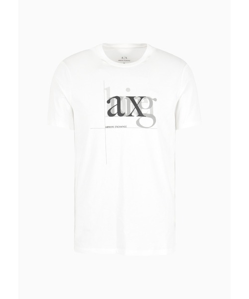 ARMANI EXCHANGE(アルマーニエクスチェンジ)の「【A|X アルマーニ エクスチェンジ】デザインロゴ 半袖クルーネックTシャツ/SLIM(Tシャツ/カットソー・メンズ・ホワイト・LARGE/MEDIUM/SMALL/X-LARGE/X-SMALL/XX-LARGE)」の5枚目の写真