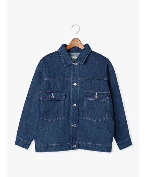 Lugnoncure（ルノンキュール）の「デニムジャケット（ノーカラー