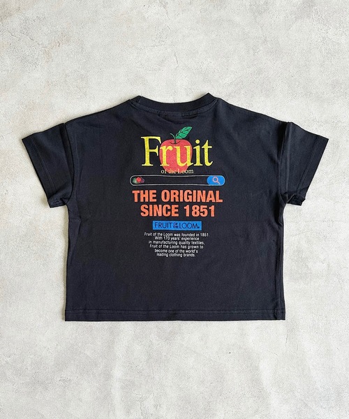 MARKEY'S（マーキーズ）の「【FRUIT OF THE LOOM】プリントT（80～160cm）（Tシャツ/カットソー・キッズ・オフホワイト/ブラック/グリーン・110/100/95/90/80/160/150/140/130/120）」の7枚目の写真