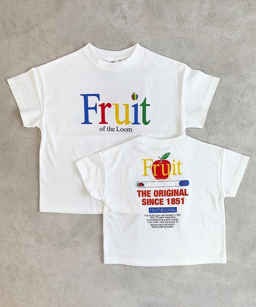 MARKEY'S（マーキーズ）の「【FRUIT OF THE LOOM】プリントT（80～160cm）（Tシャツ/カットソー・キッズ・オフホワイト/ブラック/グリーン・110/100/95/90/80/160/150/140/130/120）」の11枚目の写真