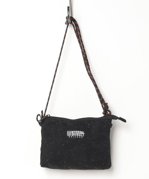 UNIVERSAL OVERALL(ユニバーサルオーバーオール)の「UNIVERSAL OVERALL / UO ネップサコッシュ / UVO-186(ボディバッグ/ウエストポーチ・レディース・サックスブルー/ブラック/オフホワイト/グレー/オレンジ・ONESIZE)」の21枚目の写真