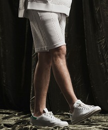 mp12131- Light yarn cable stitch shorts ショートパンツ