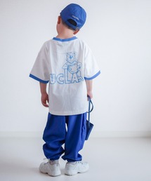 【KIDS】【UCLA】TYPY別注プリントリンガーTee