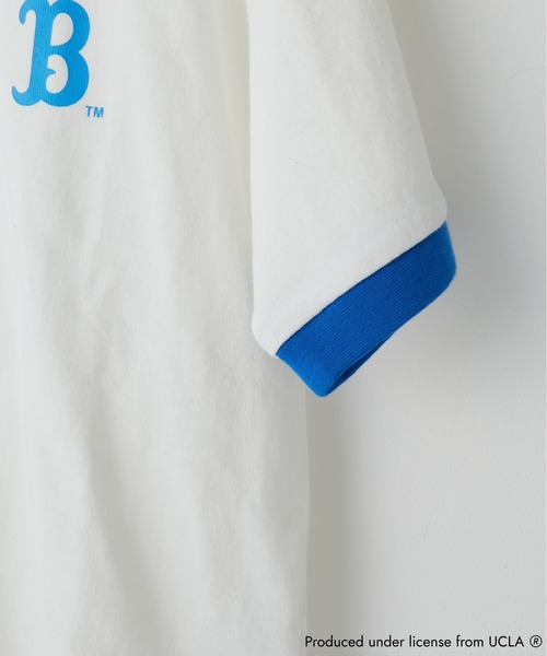 UCLA（ユーシーエルエー）の「【KIDS】【UCLA】TYPY別注プリントリンガーTee（Tシャツ/カットソー・キッズ・ブルー/グリーン・SMALL/XX-LARGE/X-LARGE/LARGE/MEDIUM）」の8枚目の写真