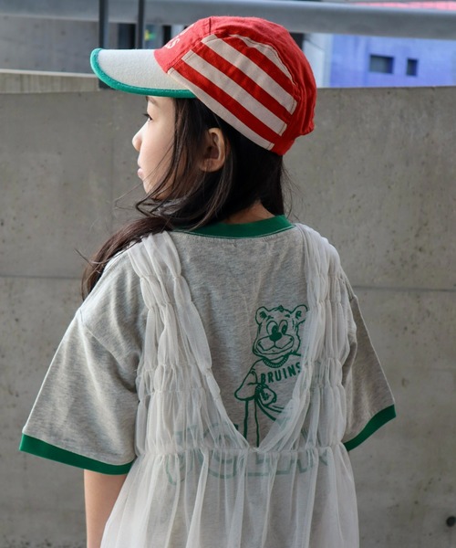 UCLA（ユーシーエルエー）の「【KIDS】【UCLA】TYPY別注プリントリンガーTee（Tシャツ/カットソー・キッズ・ブルー/グリーン・SMALL/XX-LARGE/X-LARGE/LARGE/MEDIUM）」の16枚目の写真