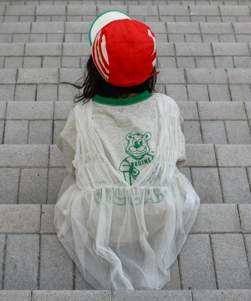 UCLA（ユーシーエルエー）の「【KIDS】【UCLA】TYPY別注プリントリンガーTee（Tシャツ/カットソー・キッズ・ブルー/グリーン・SMALL/XX-LARGE/X-LARGE/LARGE/MEDIUM）」の17枚目の写真