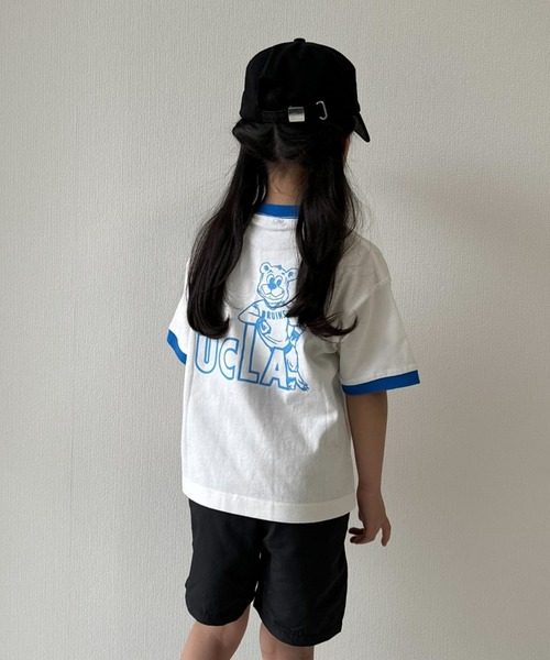 UCLA（ユーシーエルエー）の「【KIDS】【UCLA】TYPY別注プリントリンガーTee（Tシャツ/カットソー・キッズ・ブルー/グリーン・SMALL/XX-LARGE/X-LARGE/LARGE/MEDIUM）」の21枚目の写真