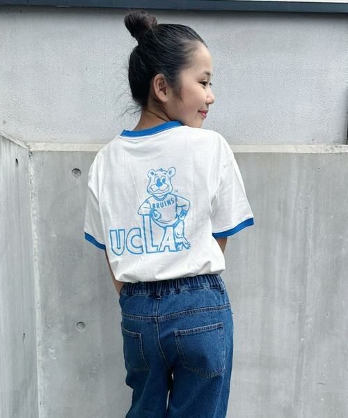 UCLA（ユーシーエルエー）の「【KIDS】【UCLA】TYPY別注プリントリンガーTee（Tシャツ/カットソー・キッズ・ブルー/グリーン・SMALL/XX-LARGE/X-LARGE/LARGE/MEDIUM）」の15枚目の写真