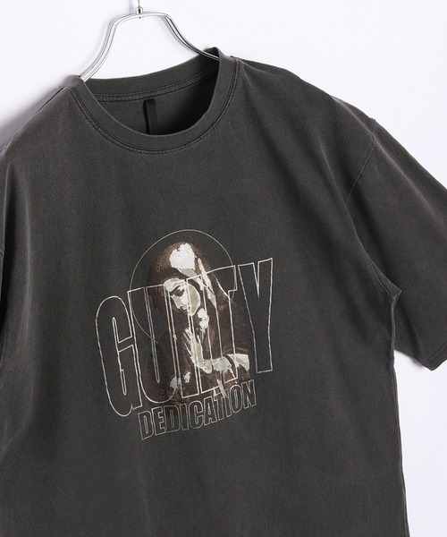 WESTSEA(ウエストシー)の「ビッグサイズ ピグメント加工 プリント クルーネック 半袖Tシャツ(Tシャツ/カットソー・メンズ・モカ/ブラック系その他2/ブラック系その他3/ブラック系その他4/ブラック系その他5/ブラウン系その他2/ブラウン系その他3/ブラウン系その他4/ブラウン系その他5/ブラック系その他/ブラウン系その他/ブラック/ブラック系その他7/ブラック系/ブラック系その他6/ブラウン系その他6/ブラウン系その他7/ブラウン系/ブラック系1/ブラック系2/ブラック系3/ブラック系4・M/L/XL)」の7枚目の写真